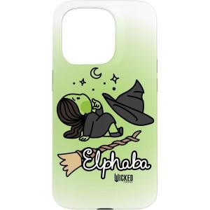 image:imageWicked Logo Elphaba Daydreaming Playful Cartoon Style Case for iPhone 17iPhone 15 Pro