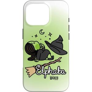 image:imageWicked Logo Elphaba Daydreaming Playful Cartoon Style Case for iPhone 17iPhone 16 Pro