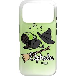 image:imageWicked Logo Elphaba Daydreaming Playful Cartoon Style Case for iPhone 17iPhone 17 Pro