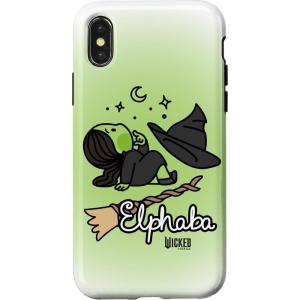image:imageWicked Logo Elphaba Daydreaming Playful Cartoon Style Case for iPhone 17iPhone XXS