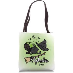 image:imageWicked Logo Elphaba Daydreaming Playful Cartoon Style Tote Bag