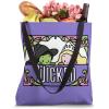 image:imageWicked Elphaba amp Glinda Peaking Playful Cartoon Style Tote Bag