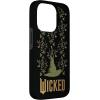 image:imageWicked Movie Logo Elphaba Hat Floral Case for iPhone 17iPhone 14 Pro