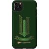 image:imageWicked Movie Logo Elphaba Green and Gold Broom Case for iPhone 17iPhone 11 Pro Max