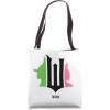 image:imageWicked Pink amp Green Front amp Back Tote Bag