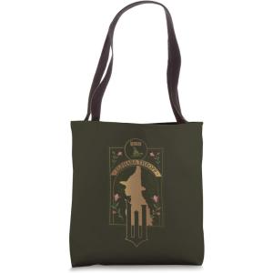 image:imageWicked Elphaba Thropp Floral Silhouette Tote Bag
