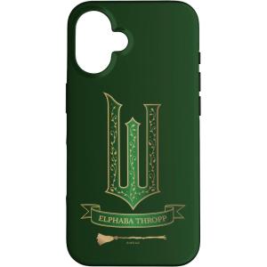 image:imageWicked Movie Logo Elphaba Green and Gold Broom Case for iPhone 17iPhone 16