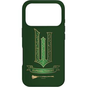 image:imageWicked Movie Logo Elphaba Green and Gold Broom Case for iPhone 17iPhone 17 Pro