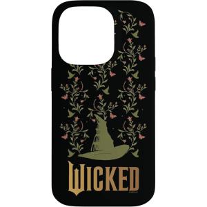 image:imageWicked Movie Logo Elphaba Hat Floral Case for iPhone 17iPhone 14 Pro