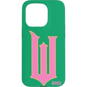 image:imageWicked Movie W Logo Pink Goes Good with Green Case for iPhone 17iPhone 15 Pro