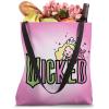 image:imageWicked Logo Glinda Daydreaming Playful Cartoon Style Tote Bag