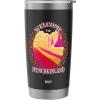 image:imageWicked Welcome To Munchkinland Tulips Stainless Steel Insulated TumblerBlack