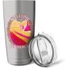 image:imageWicked Welcome To Munchkinland Tulips Stainless Steel Insulated TumblerBrushed Steel