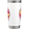 image:imageWicked Welcome To Munchkinland Tulips Stainless Steel Insulated TumblerWhite
