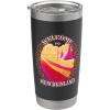 image:imageWicked Welcome To Munchkinland Tulips Stainless Steel Insulated TumblerBlack