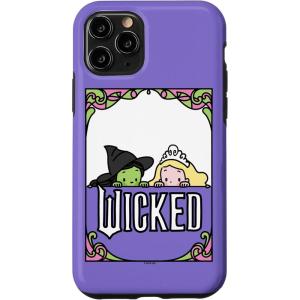 image:imageWicked Elphaba amp Glinda Peaking Playful Cartoon Style Case for iPhone 17iPhone 11 Pro