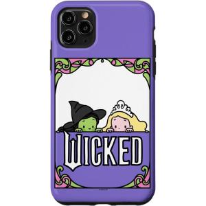 image:imageWicked Elphaba amp Glinda Peaking Playful Cartoon Style Case for iPhone 17iPhone 11 Pro Max