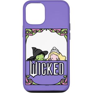 image:imageWicked Elphaba amp Glinda Peaking Playful Cartoon Style Case for iPhone 17iPhone 1212 Pro