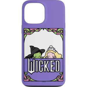 image:imageWicked Elphaba amp Glinda Peaking Playful Cartoon Style Case for iPhone 17iPhone 13 Pro Max