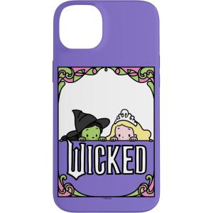image:imageWicked Elphaba amp Glinda Peaking Playful Cartoon Style Case for iPhone 17iPhone 14 Plus