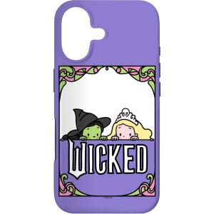 image:imageWicked Elphaba amp Glinda Peaking Playful Cartoon Style Case for iPhone 17iPhone 17