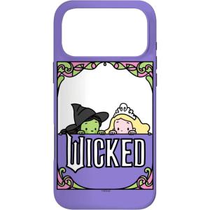 image:imageWicked Elphaba amp Glinda Peaking Playful Cartoon Style Case for iPhone 17iPhone 17 Pro Max