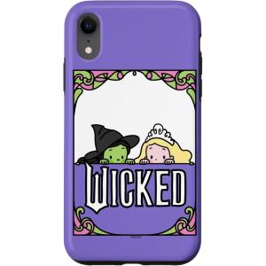 image:imageWicked Elphaba amp Glinda Peaking Playful Cartoon Style Case for iPhone 17iPhone XR
