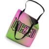image:imageWicked Logo Pink And Green Playful Cartoon Style Tote Bag