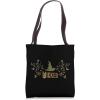 image:imageWicked Movie Logo Elphaba Hat Floral Tote Bag