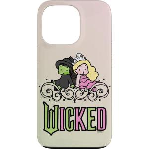 image:imageWicked Elphaba amp Glinda Together Playful Cartoon Style Case for iPhone 17iPhone 13 Pro