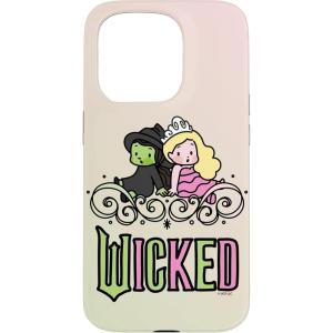image:imageWicked Elphaba amp Glinda Together Playful Cartoon Style Case for iPhone 17iPhone 15 Pro