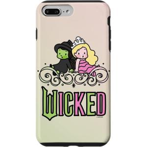 image:imageWicked Elphaba amp Glinda Together Playful Cartoon Style Case for iPhone 17iPhone 7 Plus8 Plus