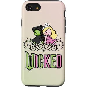 image:imageWicked Elphaba amp Glinda Together Playful Cartoon Style Case for iPhone 17iPhone SE 2020  7  8