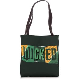 image:imageWicked For Good Torn Patchwork Logo Tote Bag