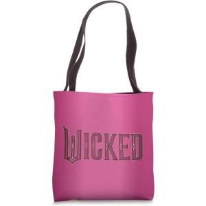 image:imageWicked Movie Logo Glinda Pink And Gold Tote Bag