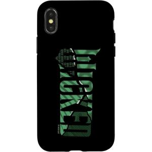 image:imageWicked for Good Torn Green Collage Logo Case for iPhone 17iPhone XXS