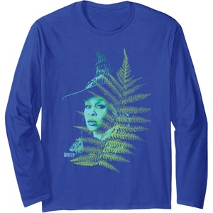 image:imageWicked For Good Elphaba Striking Portrait Long Sleeve TShirtRoyal Blue