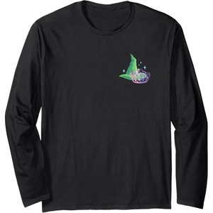 image:imageWicked For Good Two Halves of the Whole Heart Front amp Back Long Sleeve TShirtBlack