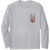 image:imageWicked For Good Forest Logo Front And Back Long Sleeve TShirtHeather Grey
