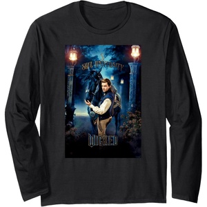 image:imageWicked Fiyero Gates of Shiz Poster Long Sleeve TShirtBlack